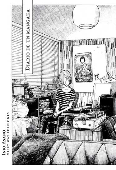 Portada de Diario de un mangaka de Inio Asano