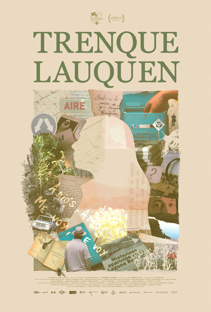 Imagen del póster del film Trenque Lauquen de Laura Citarella