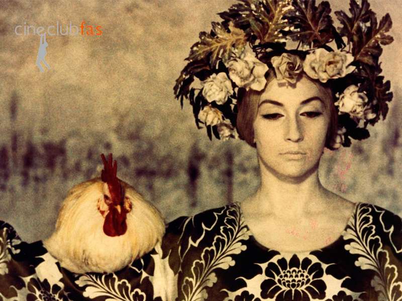 Imagen del film El manantial de la doncella del director armenio ucraniano Serguei Paradjanov 