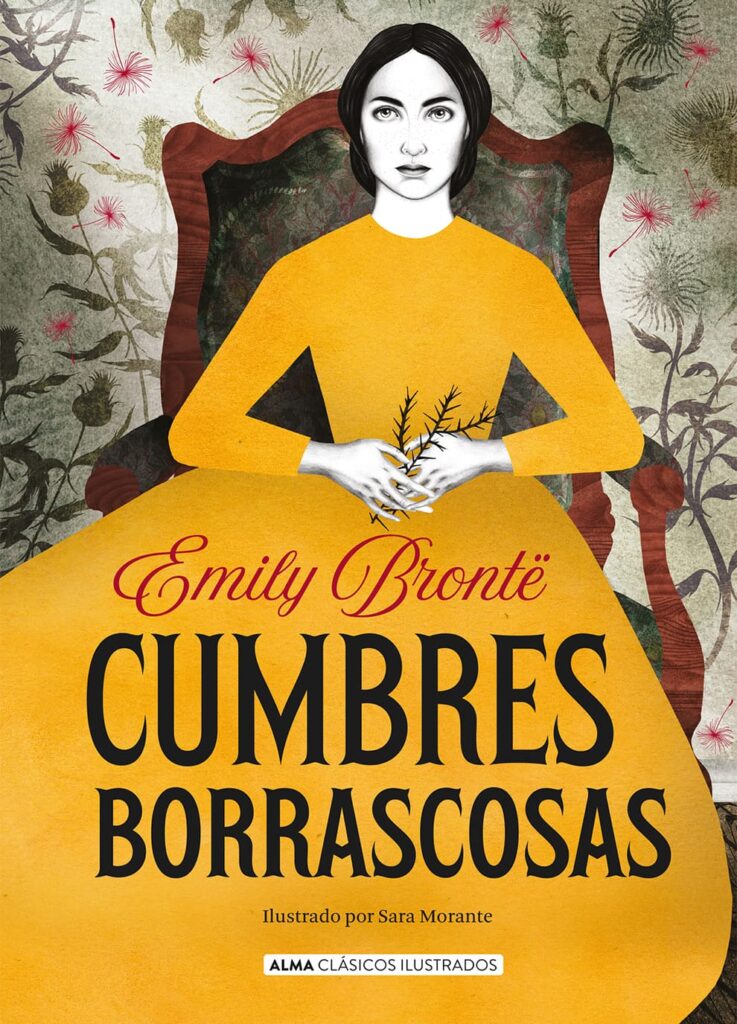 Portada de Cumbres borrascosas de Emily Brontë