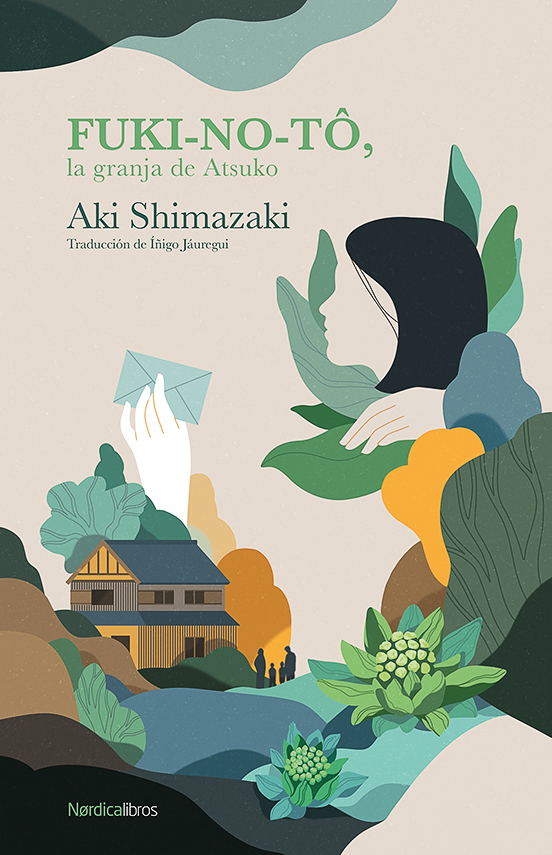 Portada del libro Fuki-no-tô, la granja de Atsuko de Aki Shimazaki