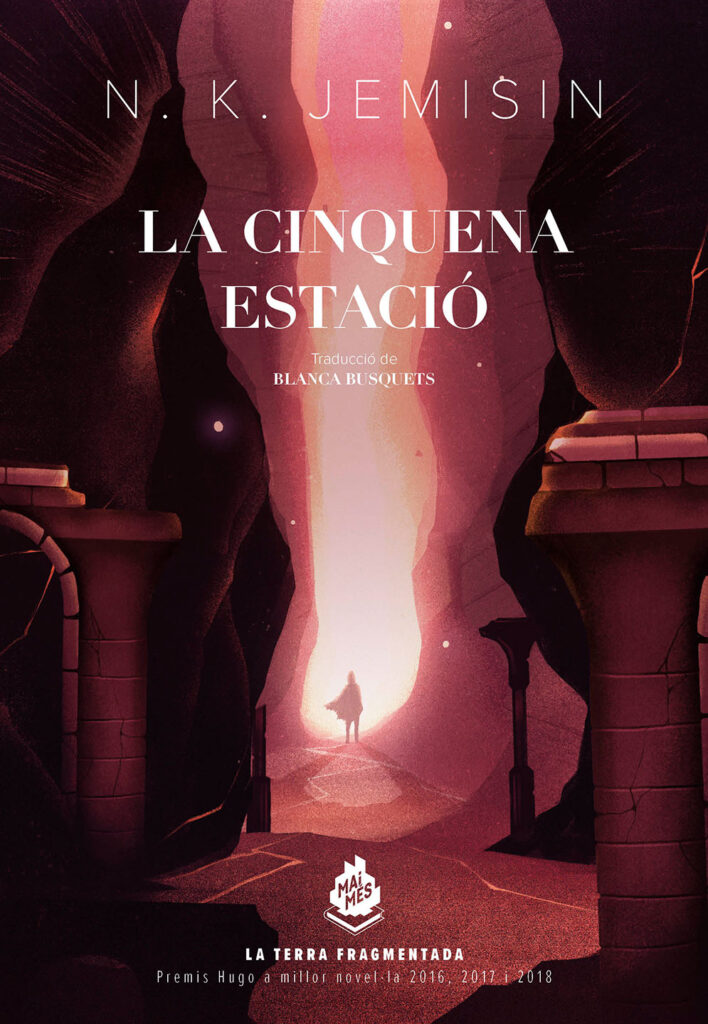 Portada de La cinquena estació de N. K. Jemisin