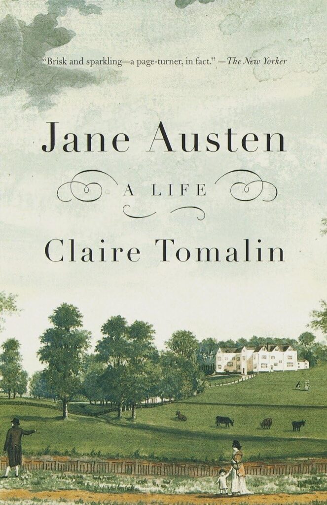 Portada de Jane Austen. A life. Editado en castellano como Jane Austen. Una vida. 