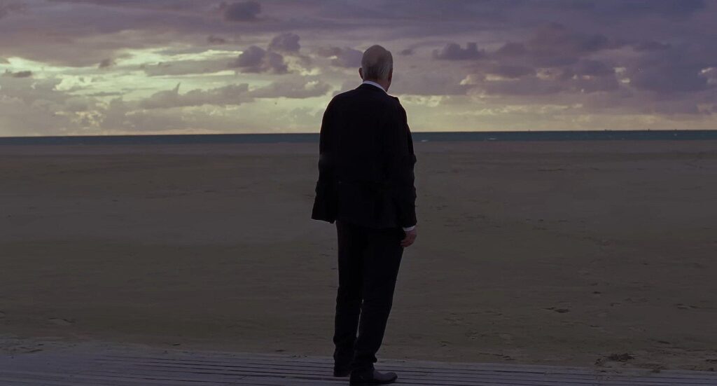 Imagen del film Valor sentimental con Stellan Skarsgård